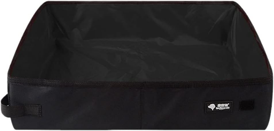 karonpeln 猫用 ポータブル トイレ 防災 避難用 猫トイレ 折りたたみ 40×30×1１cm ５0×４0×1１cm 防水 簡易猫トイレ 本体 お手入れ簡単 消臭 持ち運び 地震対策 防災 避難グッズ 車載 軽量 猫・小型犬用 コンパクト 地震 災害 非常用 お出かけ 旅行 キャンプ